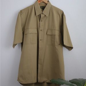 Timberland Short Sleeve Button Down Sz: XL